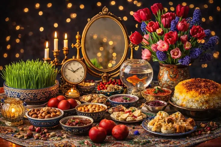 100 پیام تبریک عید و سال نو 1406 متن‌های زیبا، رسمی،خاص