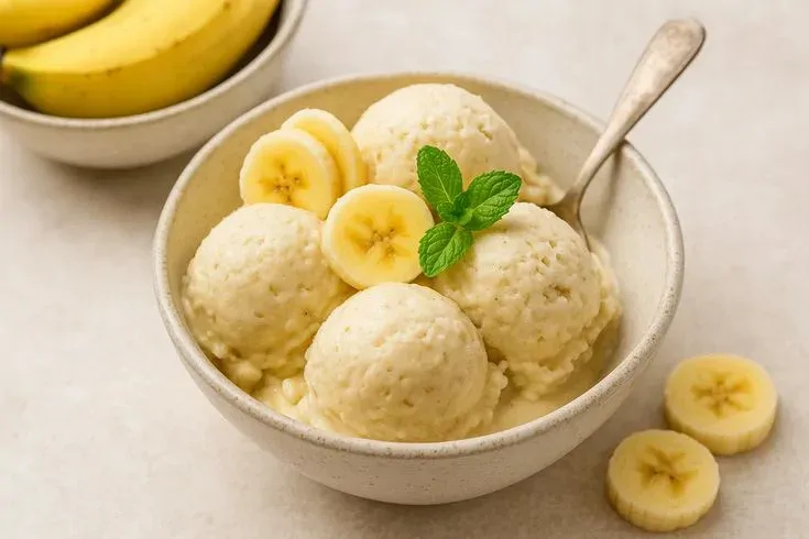 تهیه بستنی موز و انبه در خانه