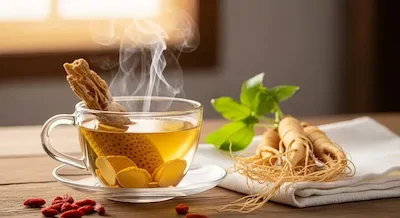 دمنوش جینسینگ و چای سبز؛ ترکیب مناسب یا نه؟