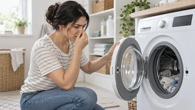 آیا باز گذاشتن درب لباسشویی از ایجاد بوی بد جلوگیری میکند؟