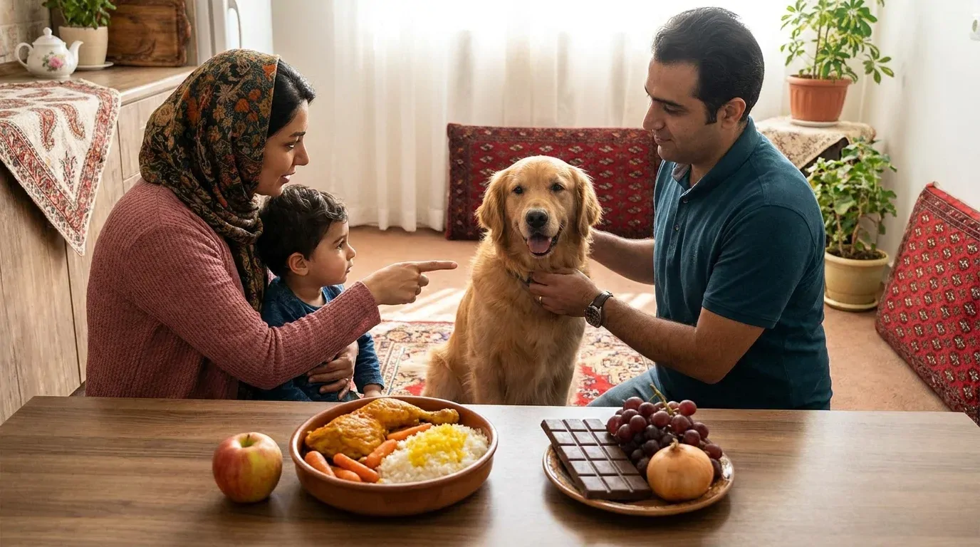 غذاهای مفید و مضر برای سگها