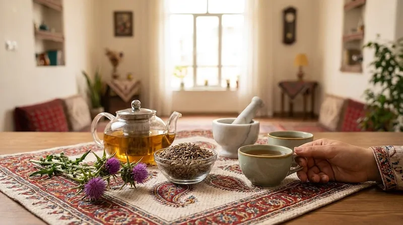 خار مریم ،گیاهی پر کاربرد برای سلامت کبد و بدن