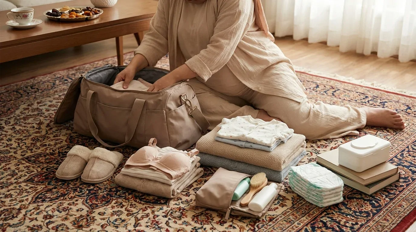 ساک بیمارستان را از چند هفتگی آماده کنیم؟