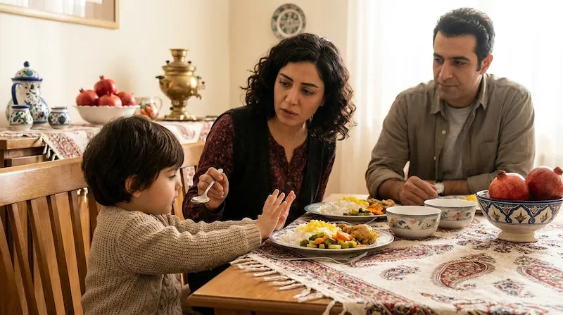 چرا بعضی بچهها غذا نمیخورن؟