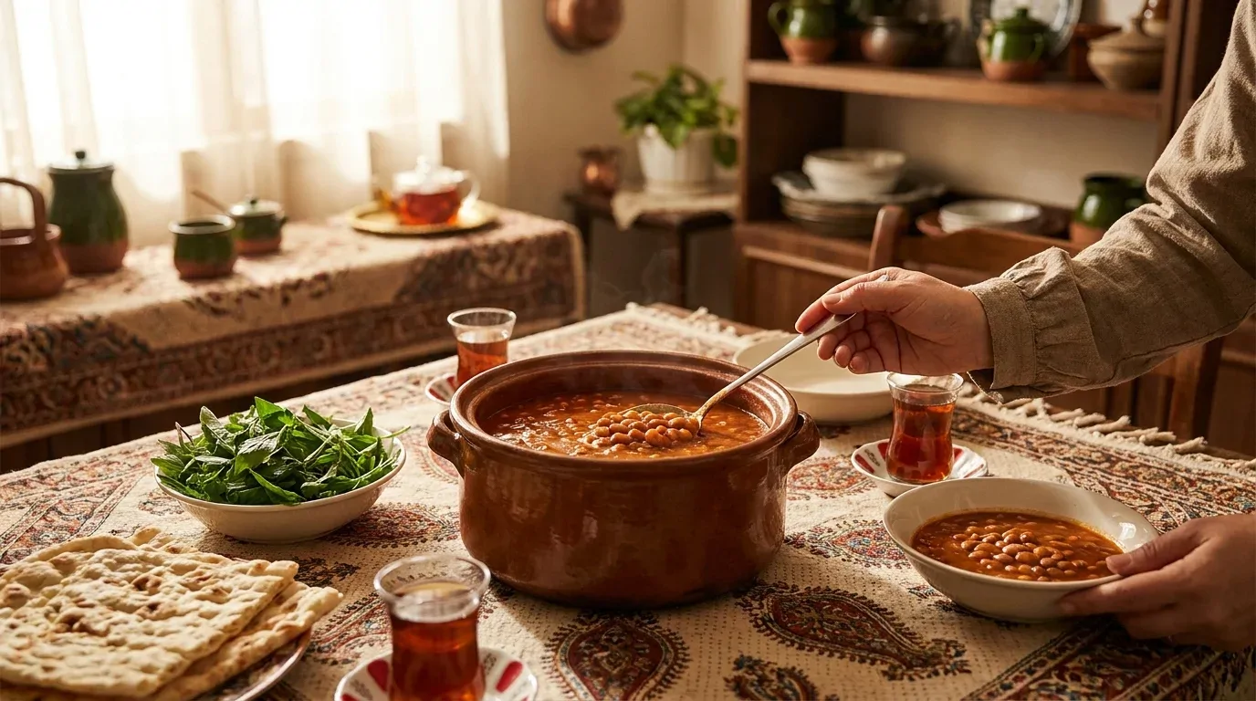 طرز تهیه خوراک لوبیا ساده و خوشمزه