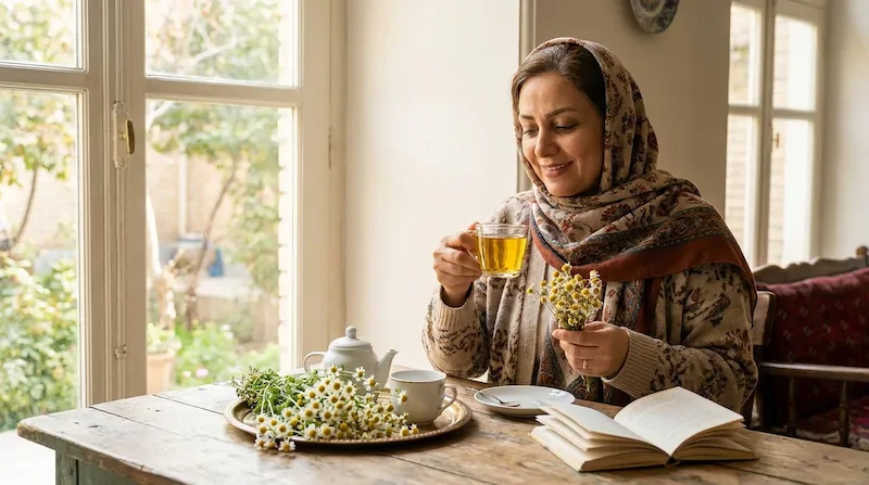 خواص گل بابونه برای بدن زنان