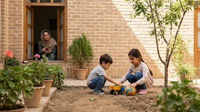 از چه سنی بچهها میتونن تنها توی حیاط یا بیرون بازی کنن؟