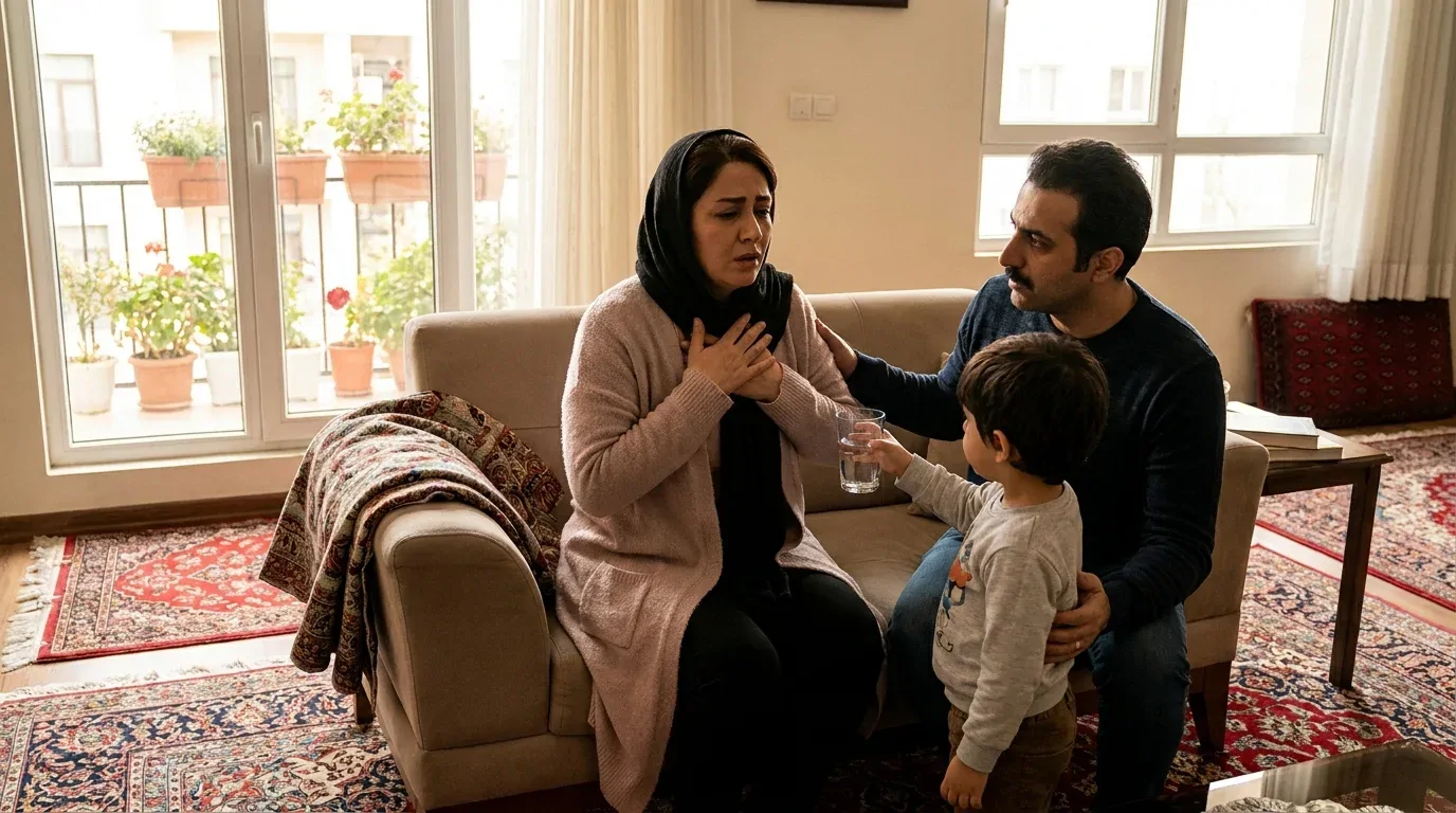 حمله پنیک چیه ؟و چه علائمی داره؟