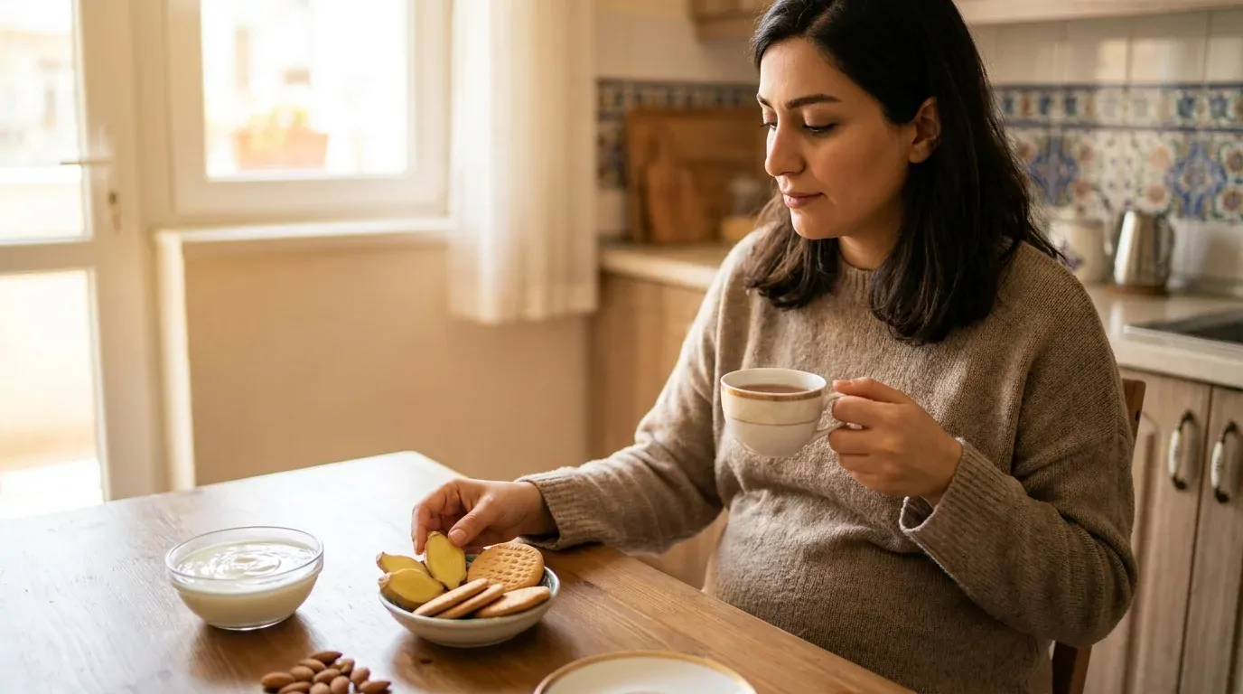 برای تهوع در بارداری چی بخوریم؟