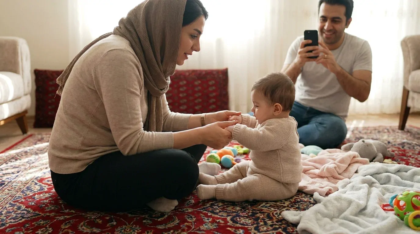 مهارت های نوزاد در هر ماه