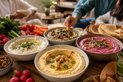 طرز تهیه دیپ برای مهمانی