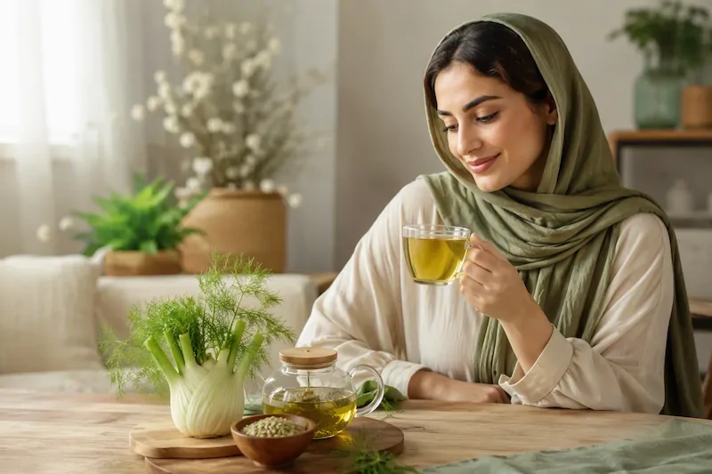 خواص رازیانه برای زنان، رحم و تخمدان