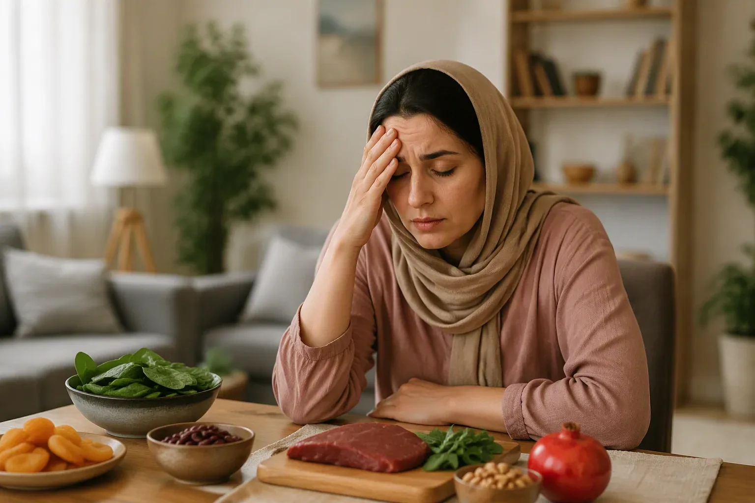 اولین علائم کمبود آهن چیست؟