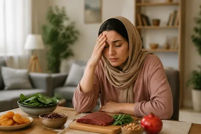 اولین علائم کمبود آهن چیست؟