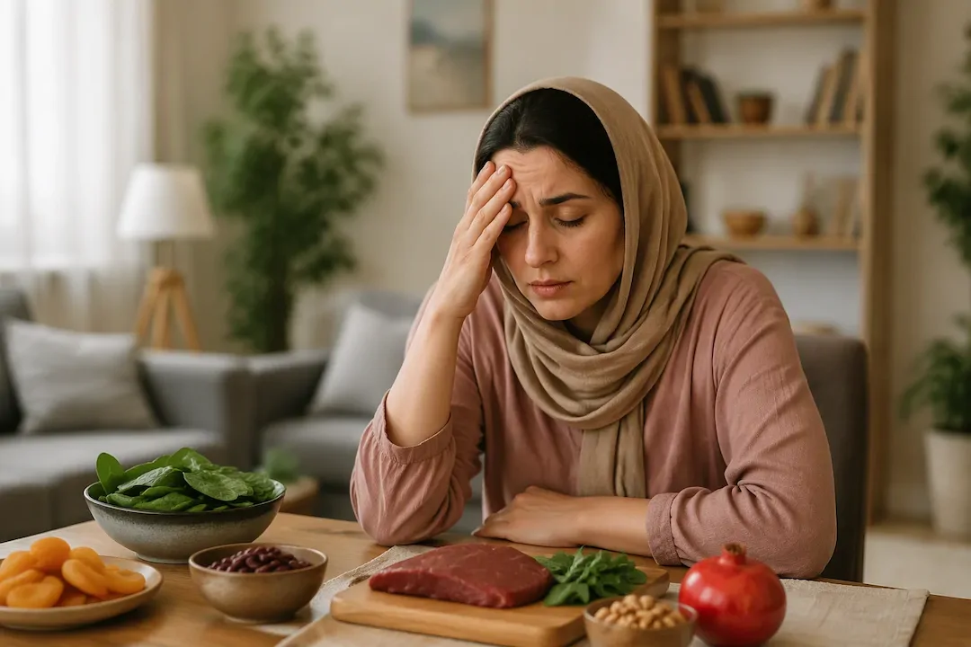 اولین علائم کمبود آهن چیست؟