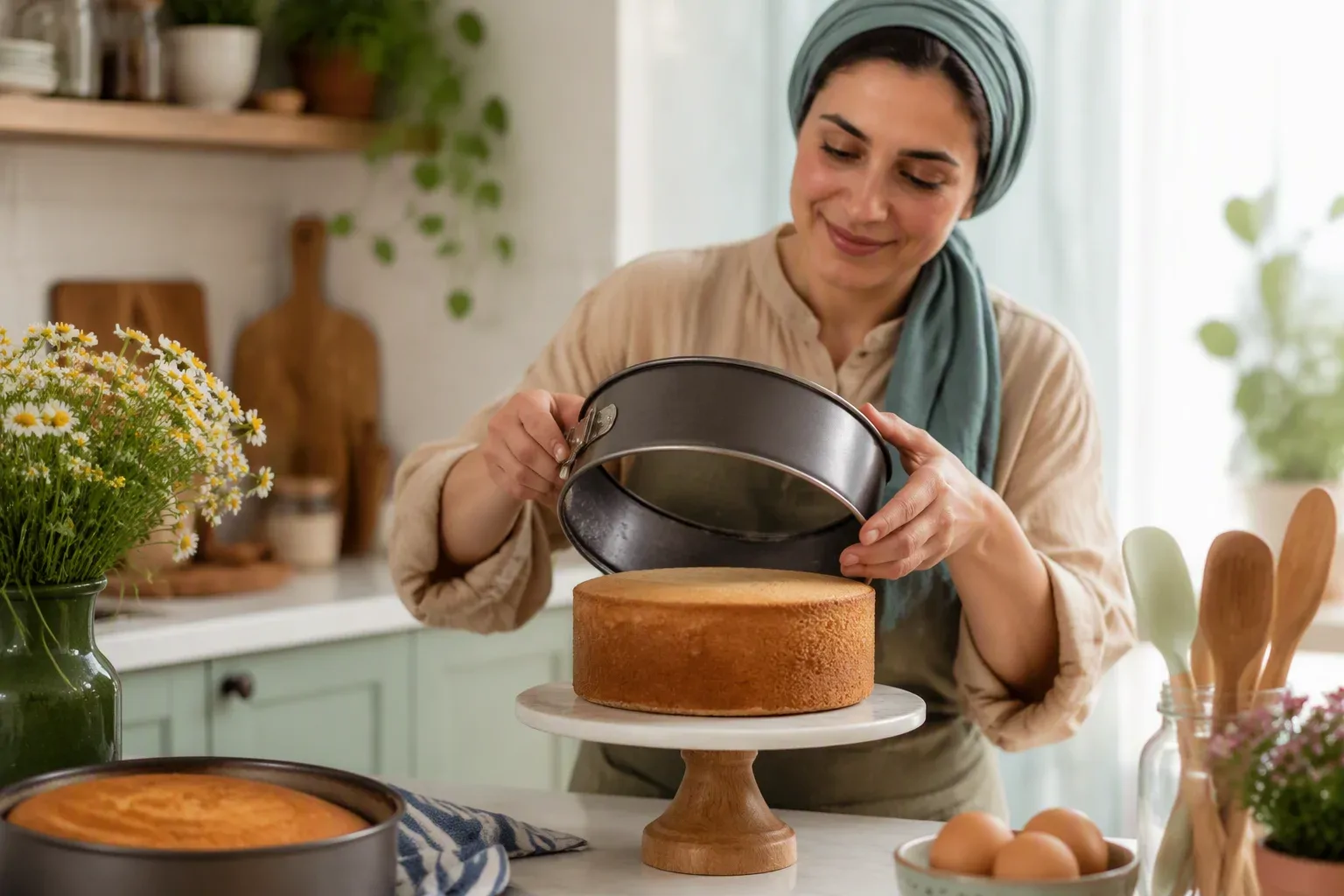 چند دقیقه بعد از فر کیک را از قالب خارج کنیم؟