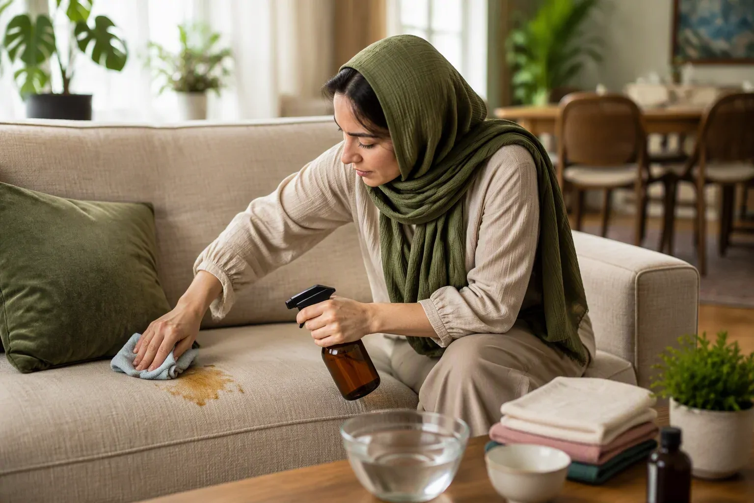 از بین بردن لکه