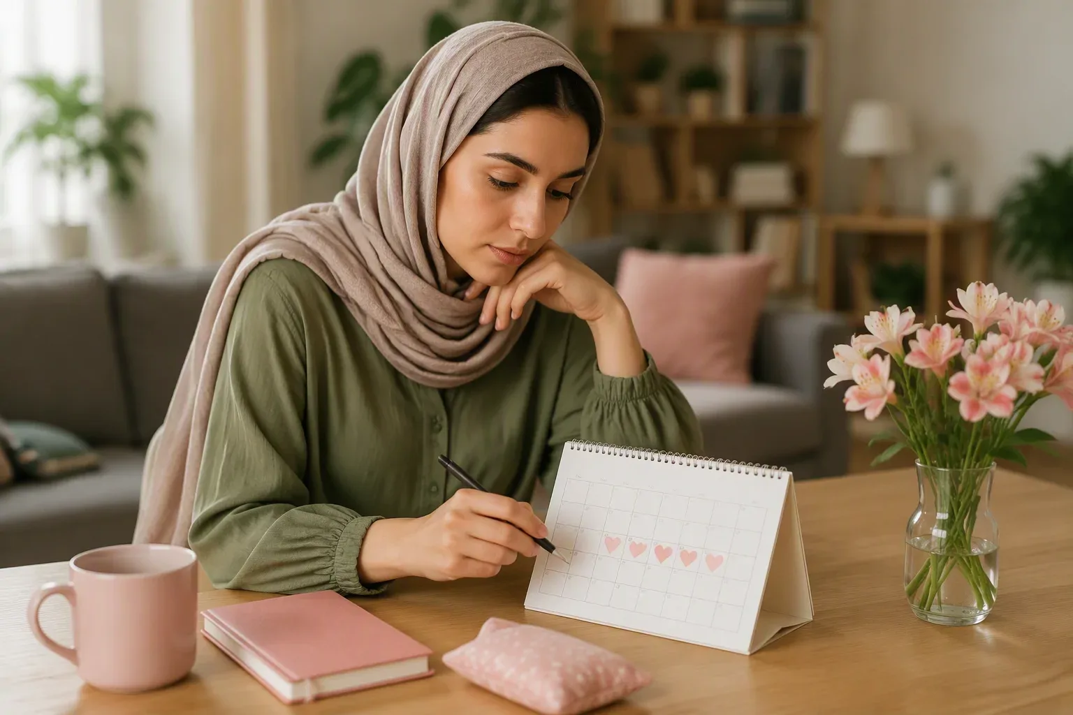 چگونه تاریخ پریود بعدی را حساب کنیم؟