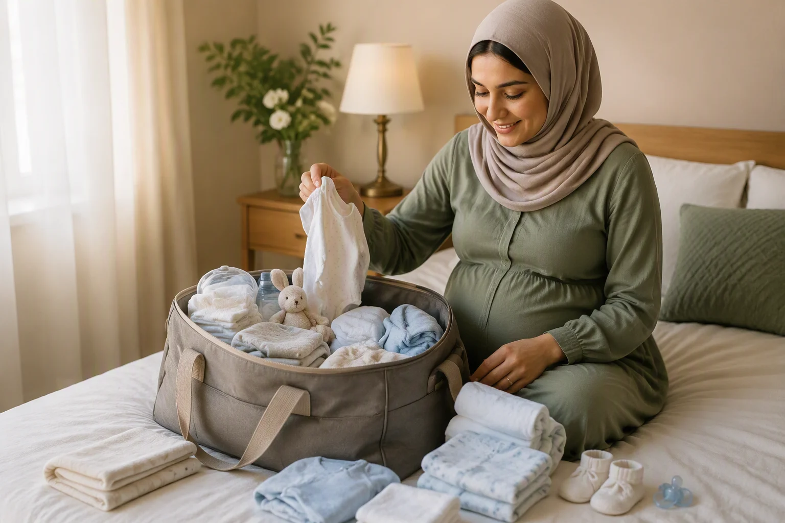 چکلیست کامل ساک زایمان برای مادر و نوزاد