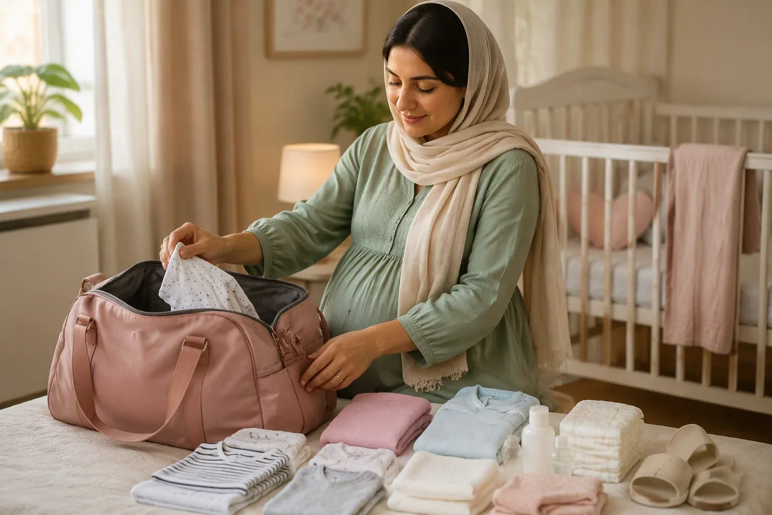 ساک زایمان تابستانی؛ چه چیزهایی ببریم؟