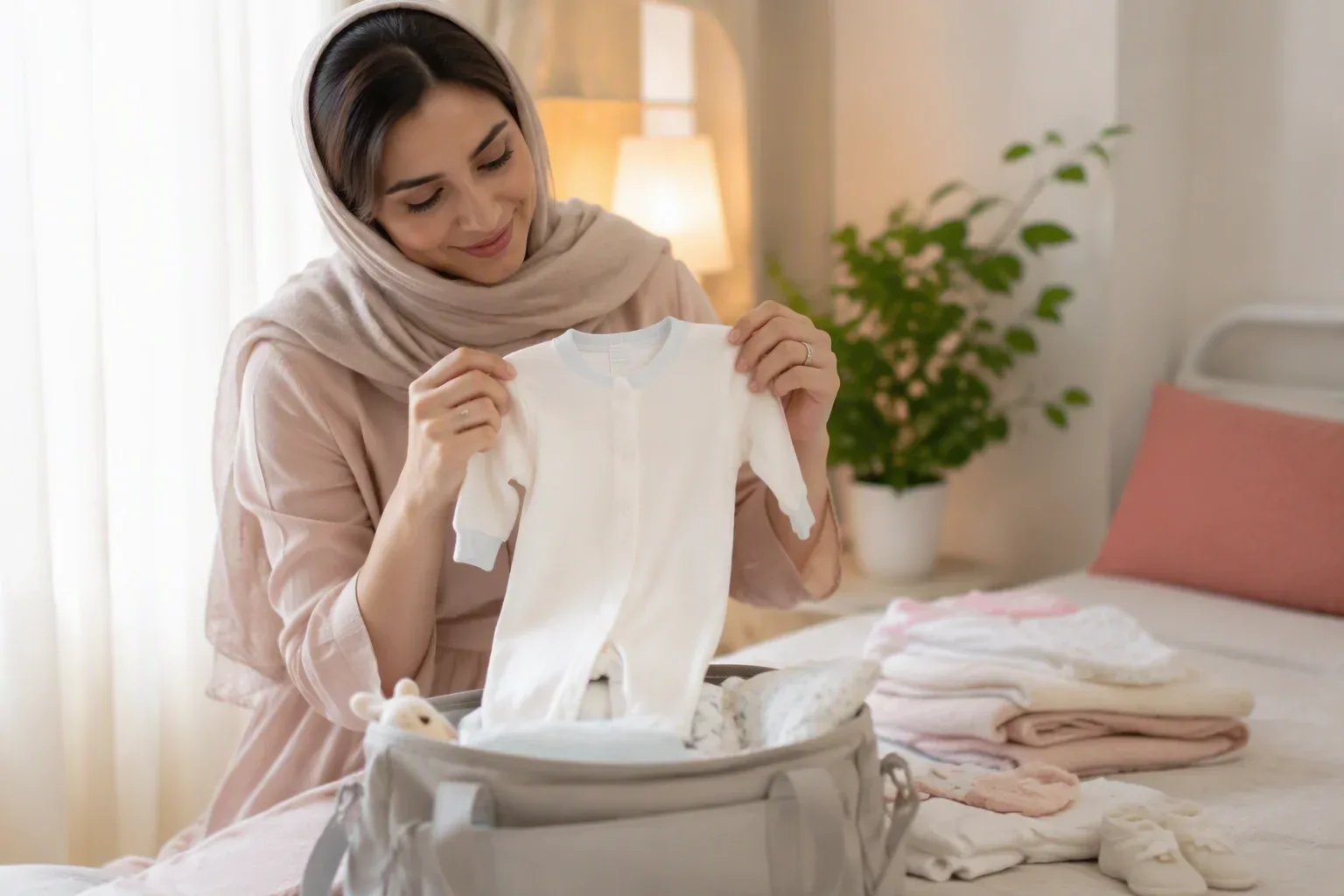 لباس نوزاد برای ترخیص از بیمارستان
