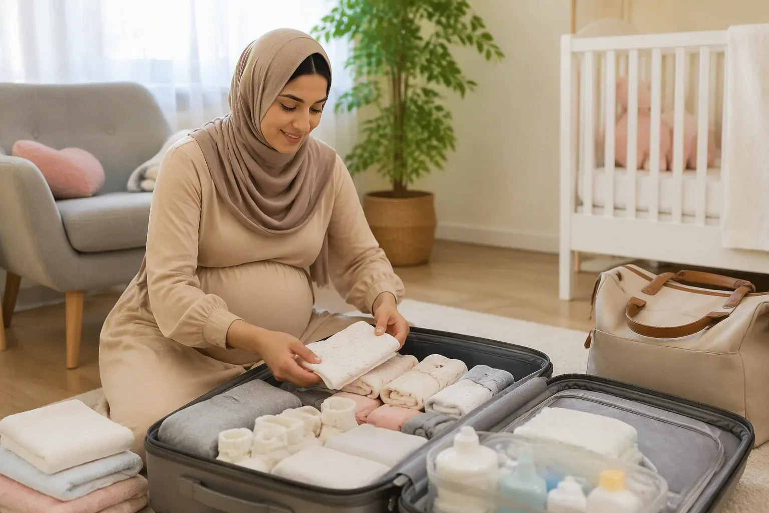 چطور وسایل ساک زایمان را مرتب و دستهبندی کنیم؟