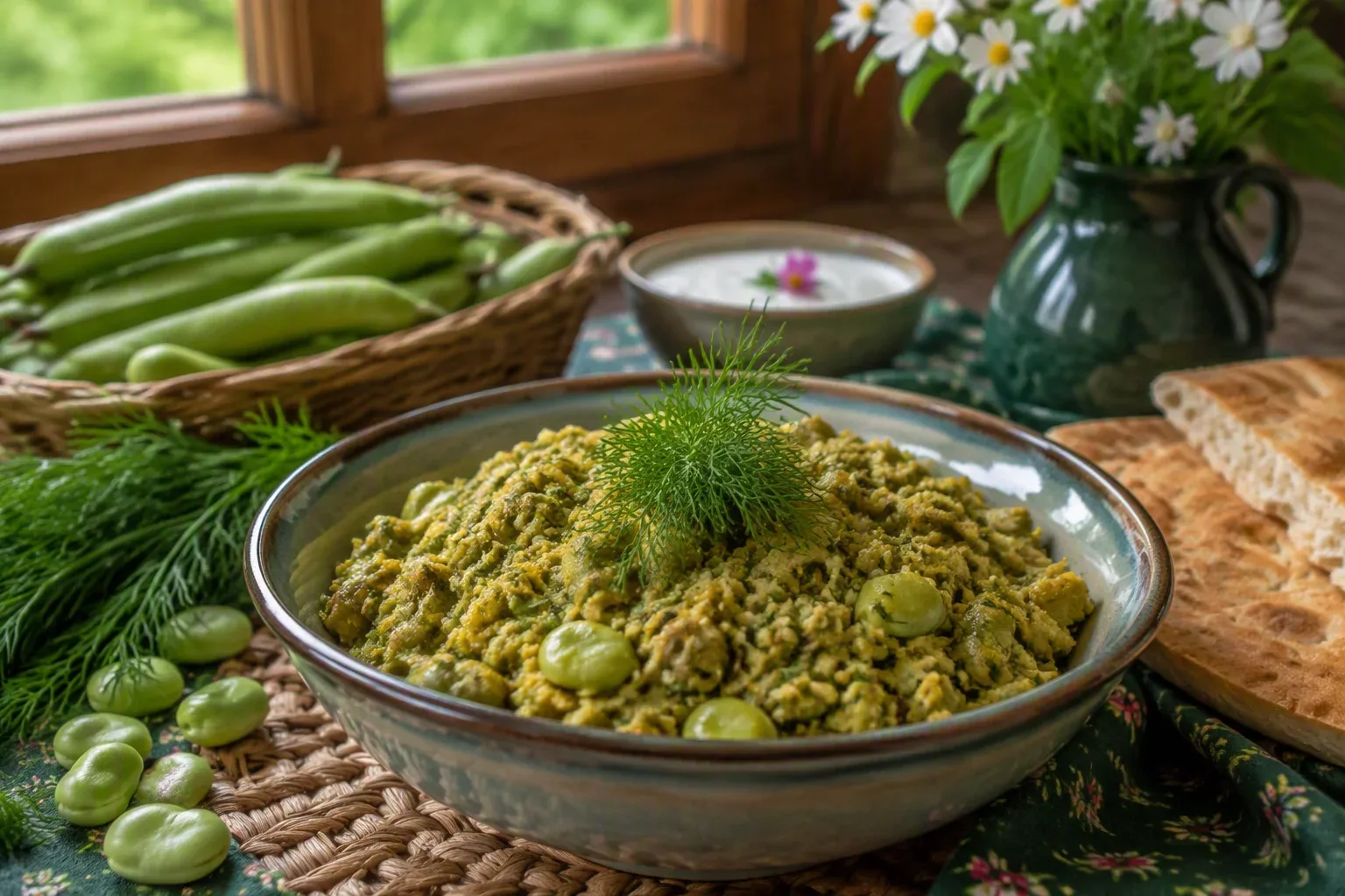 طرز تهیه باقالاقاتق گیلانی
