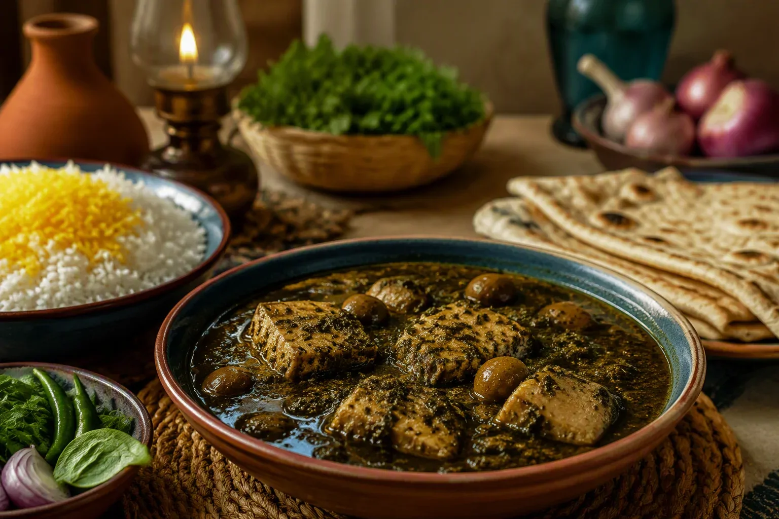 طرز تهیه قلیه ماهی جنوبی