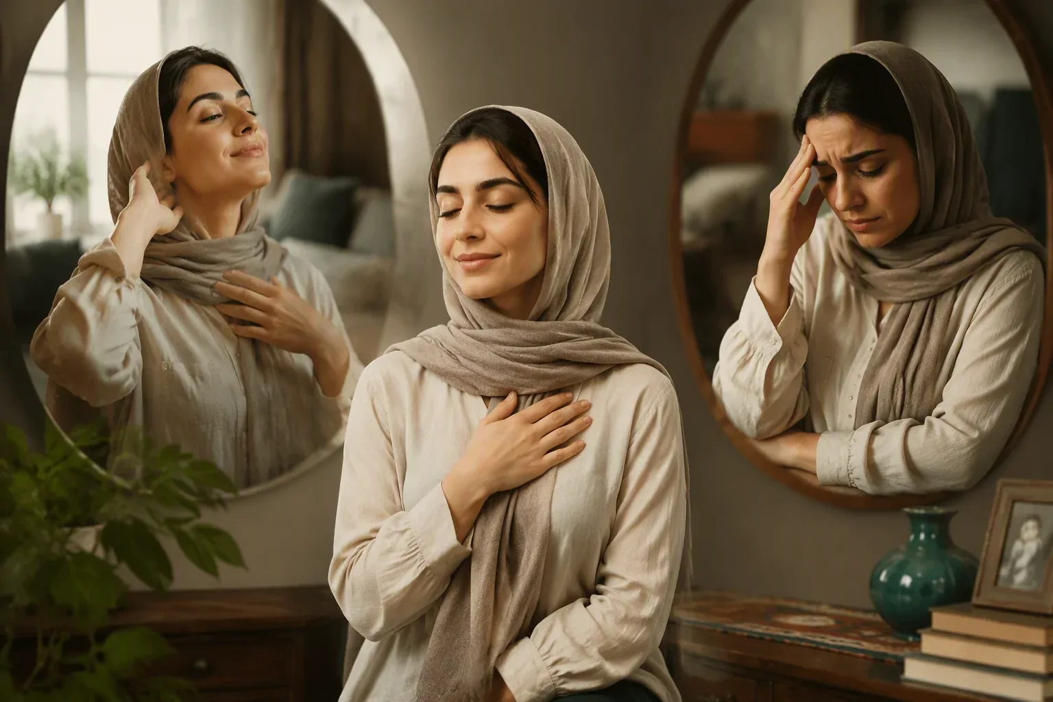 تفاوت خودآگاهی با خودشیفتگی و خودسرزنشگری