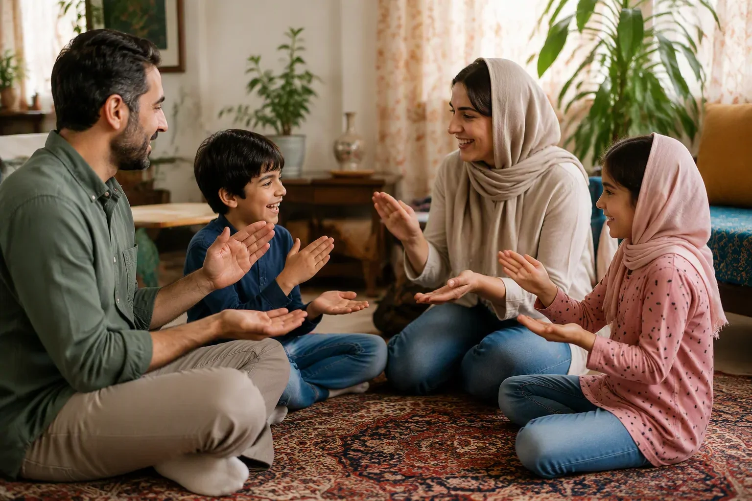بازی‌های فکری خانگی بدون وسایل برای خانواده