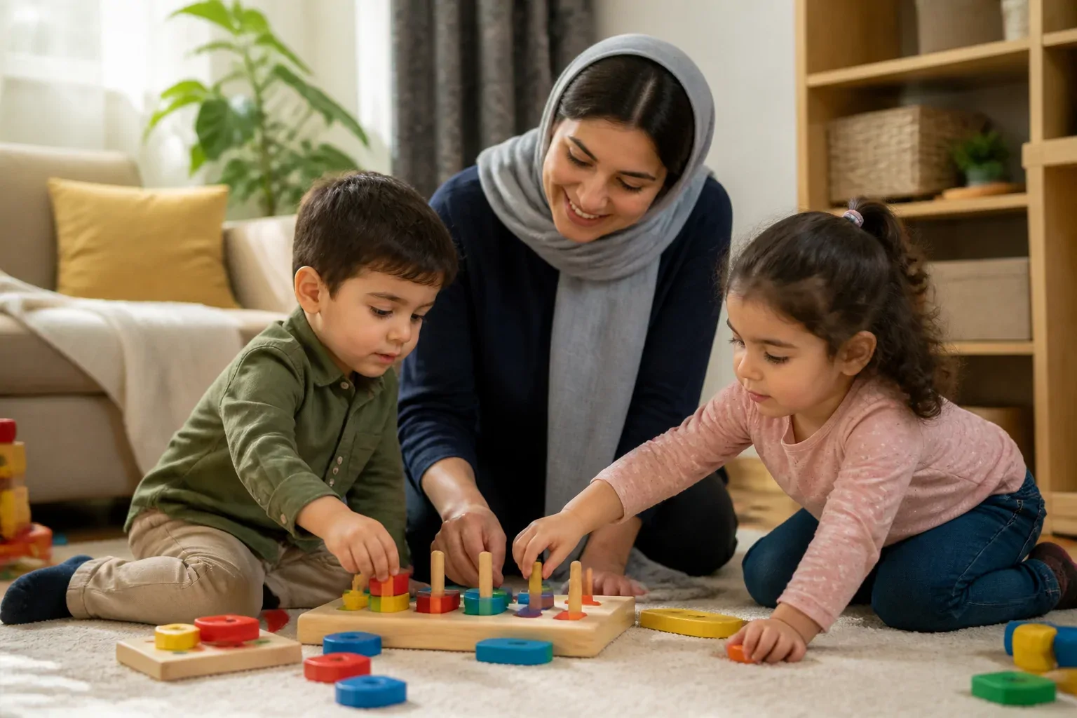 بازیهای فکری مناسب کودکان 3 تا 5 سال