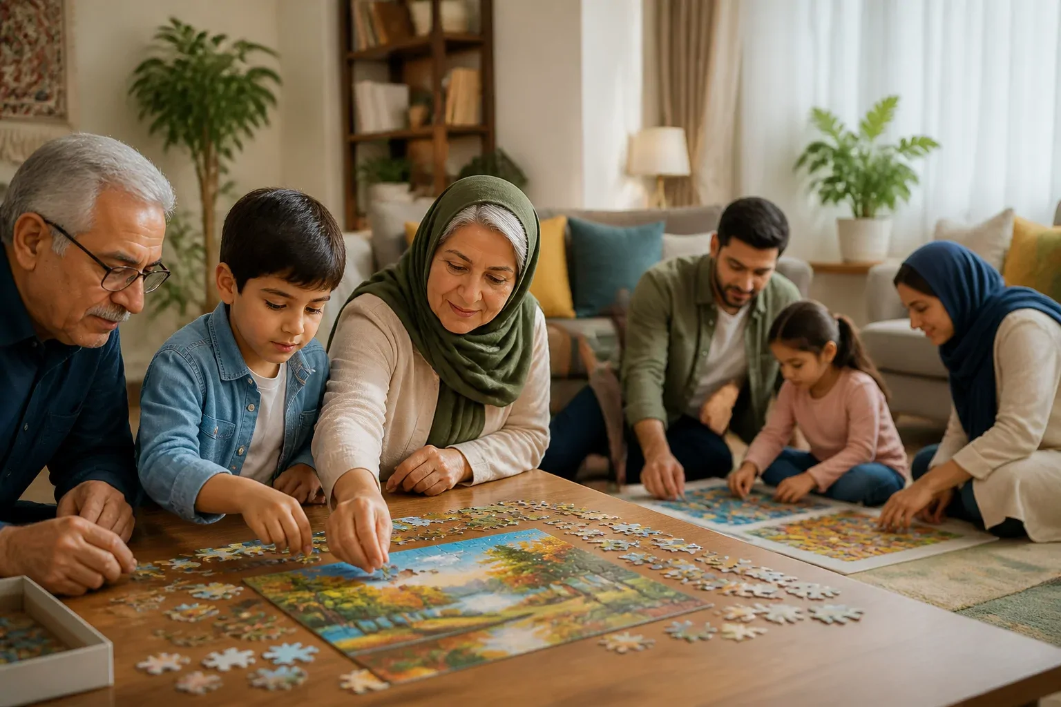 بازی جورچین و پازل مناسب سنین مختلف