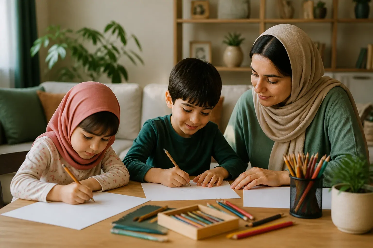 بازی فکری با کاغذ و قلم برای کودکان