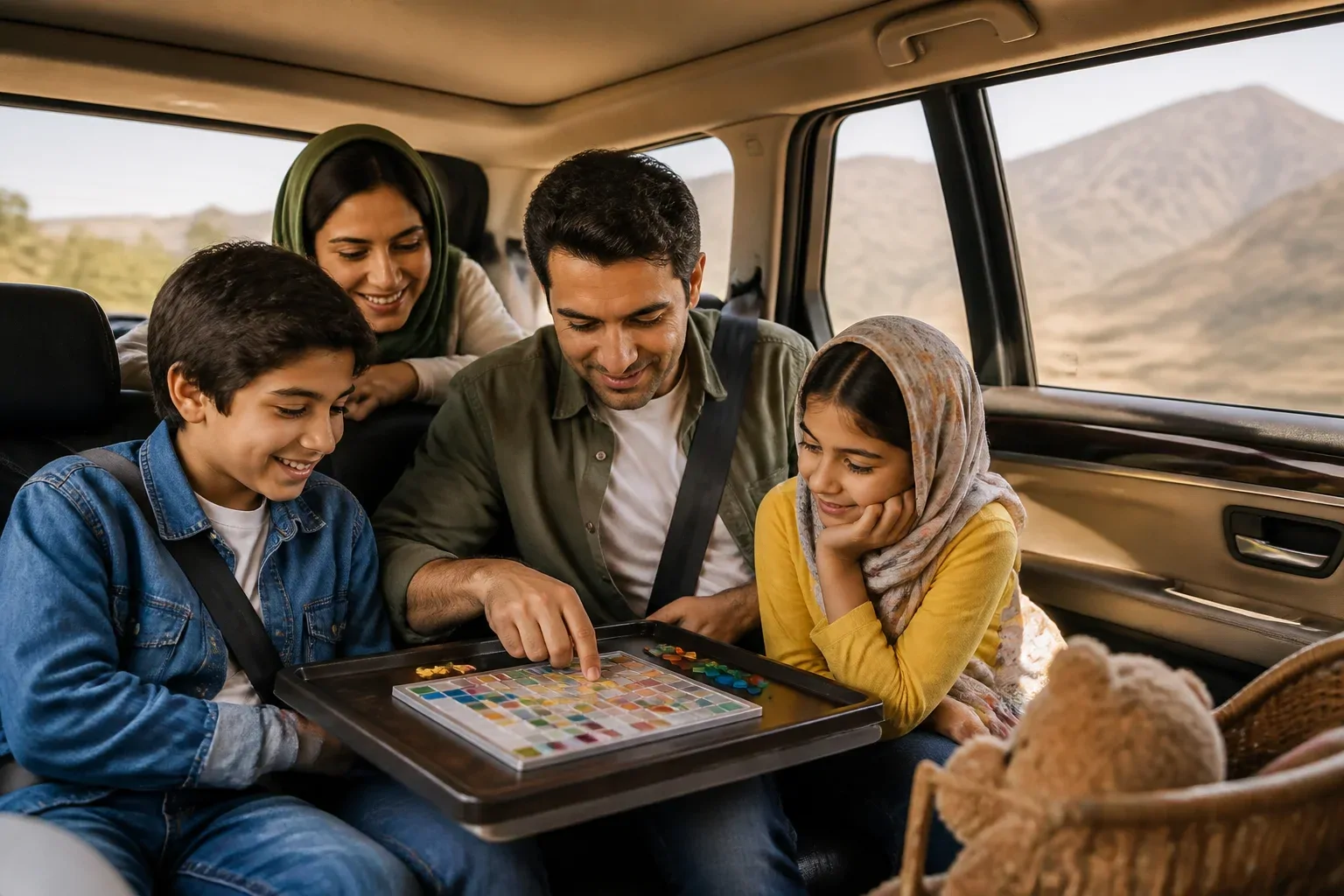 بازیهای فکری در سفر برای کودکان