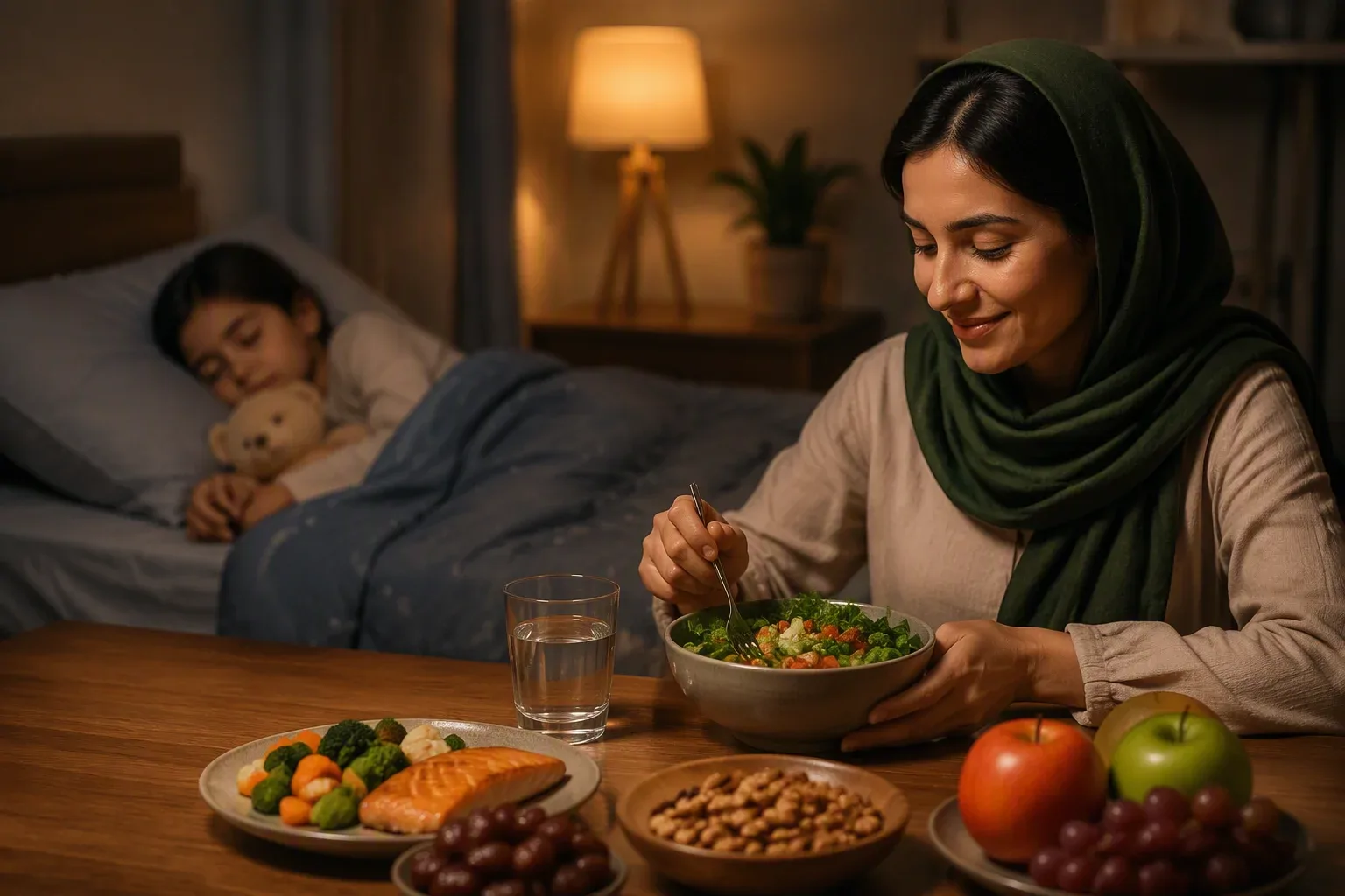 تأثیر تغذیه بر کیفیت خواب