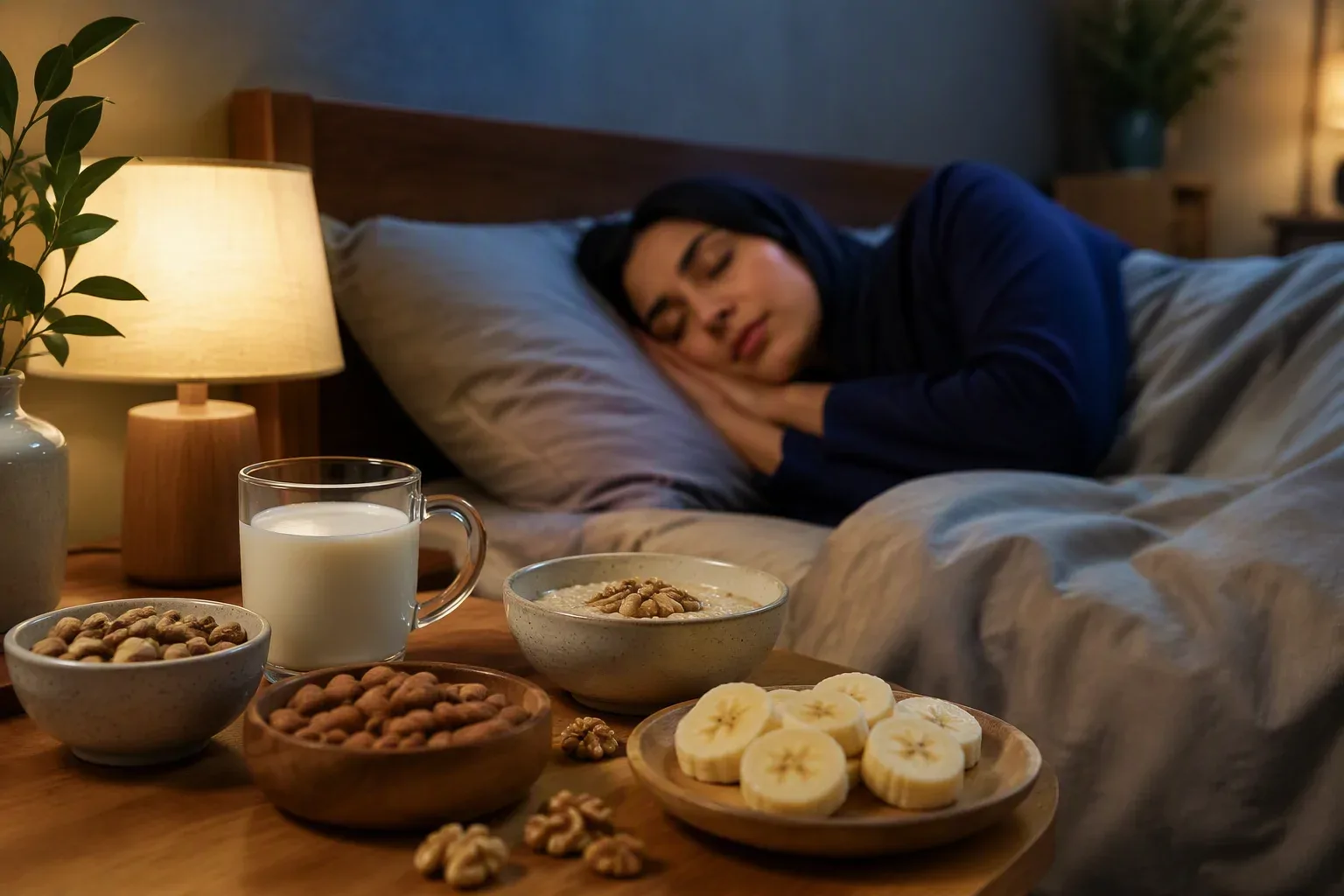 غذاهای مفید برای خواب بهتر