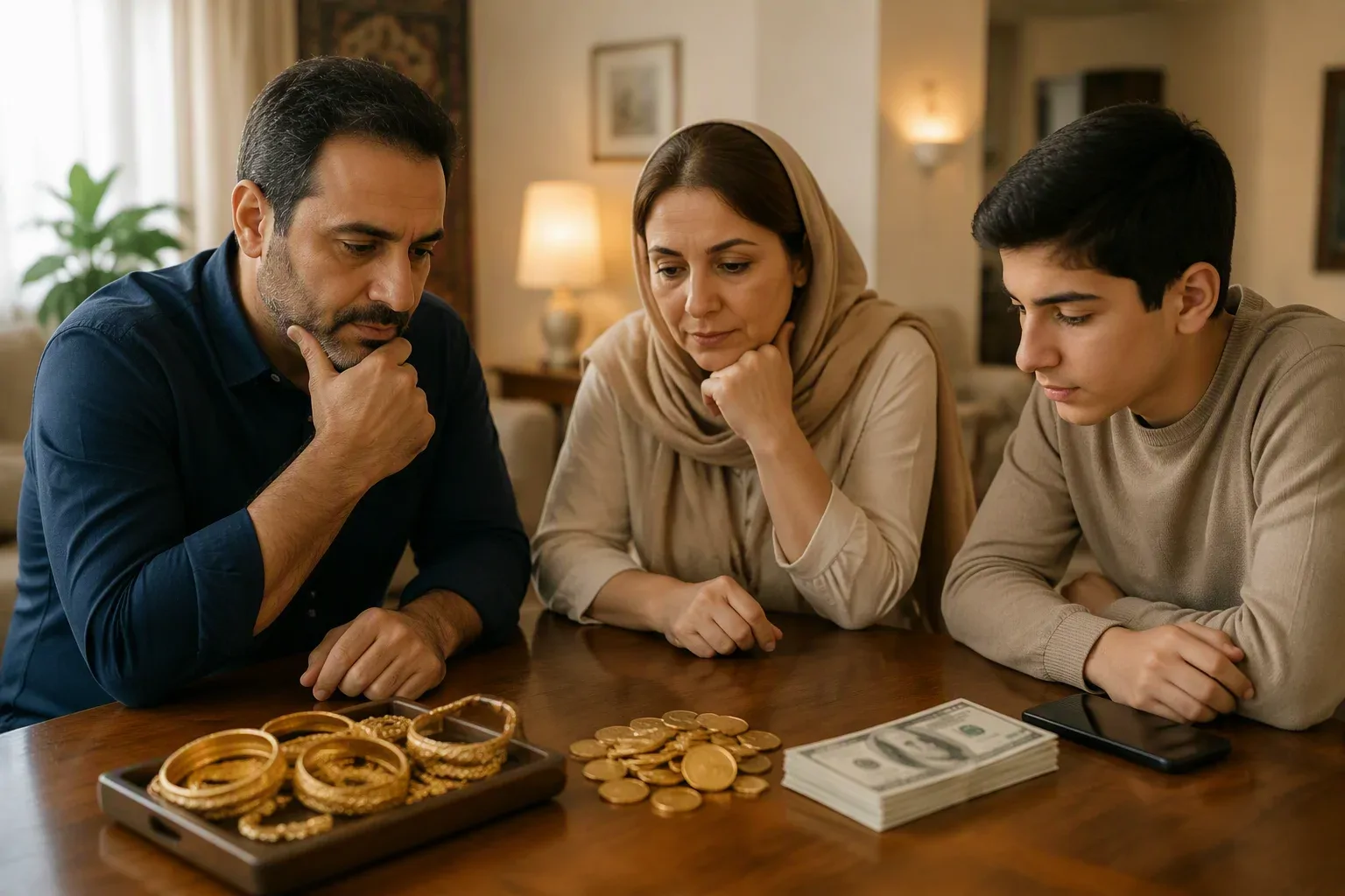 قیمت طلا و دلار