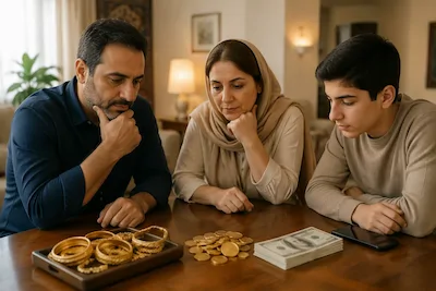 قیمت طلا و دلار