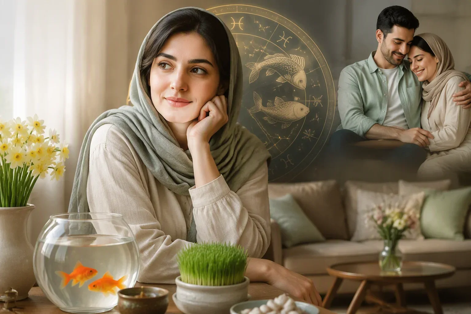 خصوصیات زن متولد اسفند، طالع بینی، عشق، ازدواج و مرد مورد علاقه