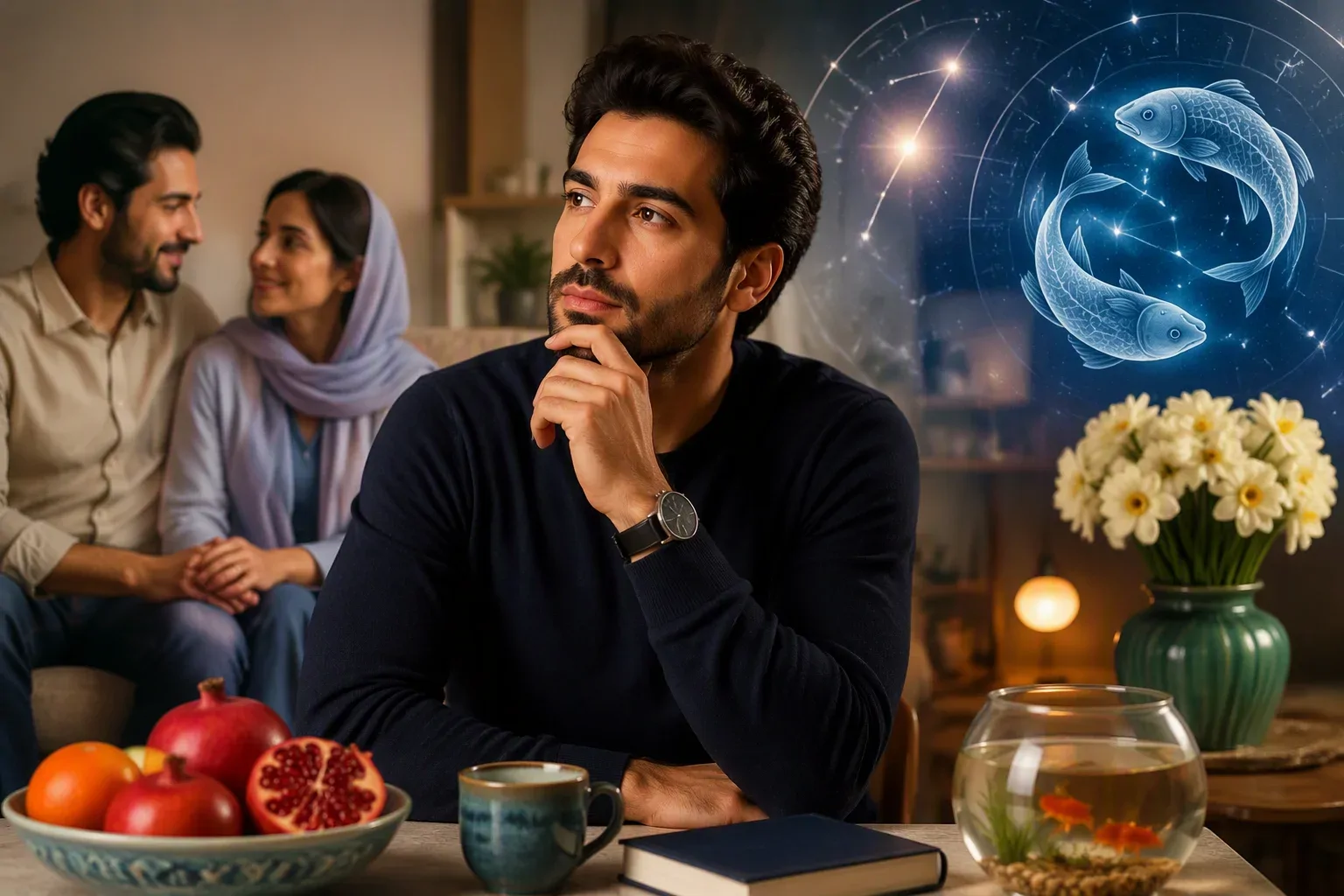 خصوصیات مرد متولد اسفند، طالع بینی، عشق، ازدواج و شخصیت ،رگ خواب و زن مورد علاقه