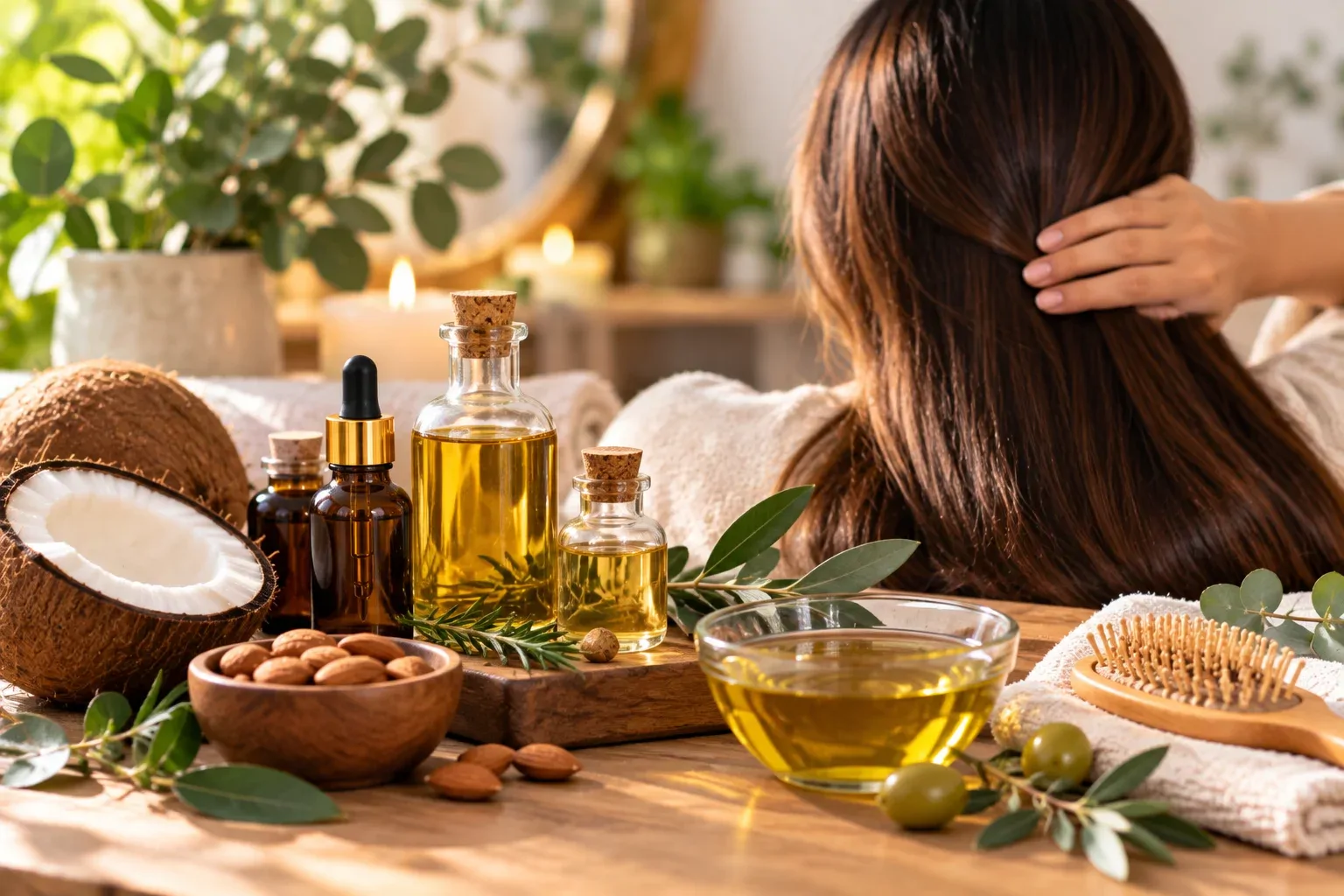تفاوت روغن‌تراپی و سرم مو؛ کدام بهتر است؟