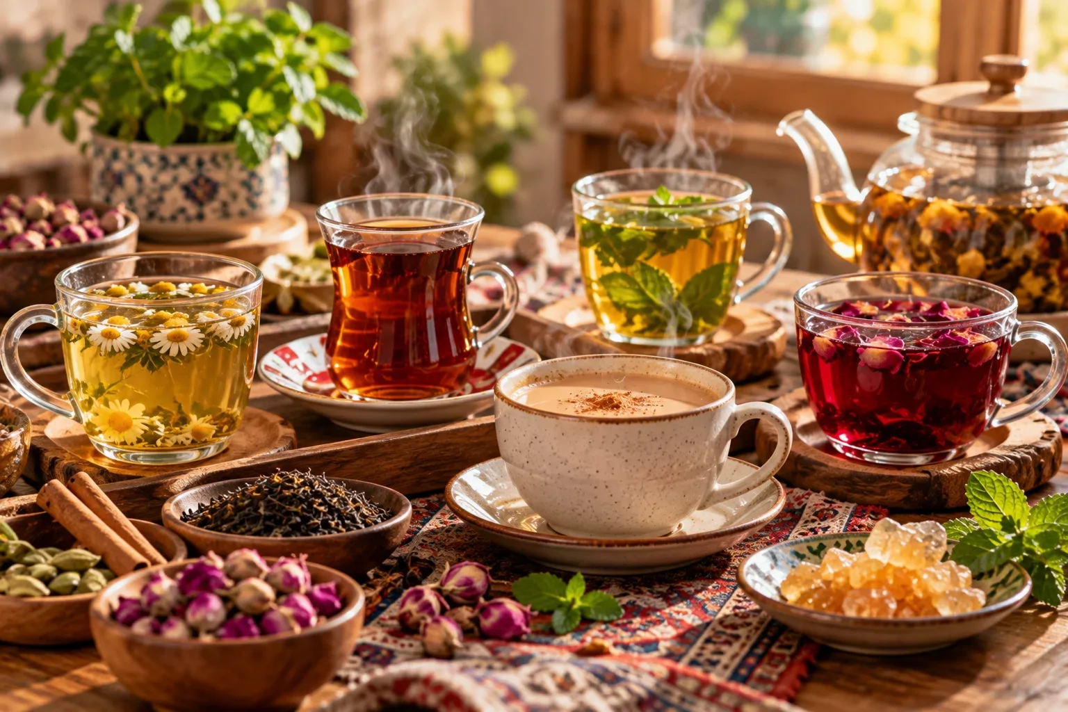 خواص و روش تهیه چای سبز