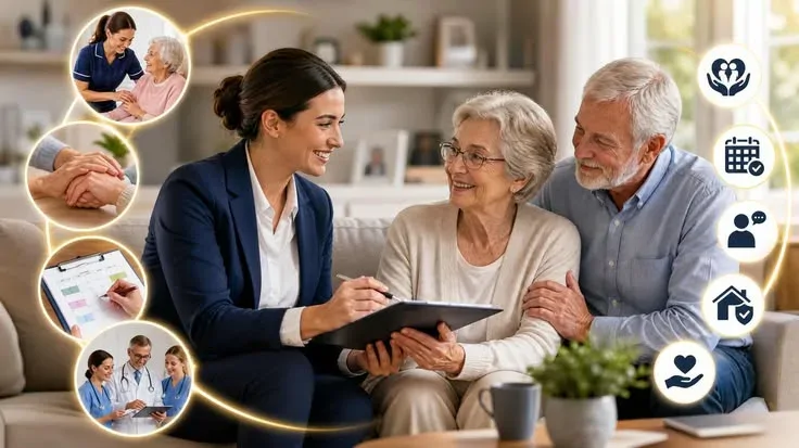 تنظیم برنامه مراقبت از والدین سالمند